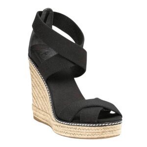 TORY BURCH Adonis Wedge Espadrilles Size 10B